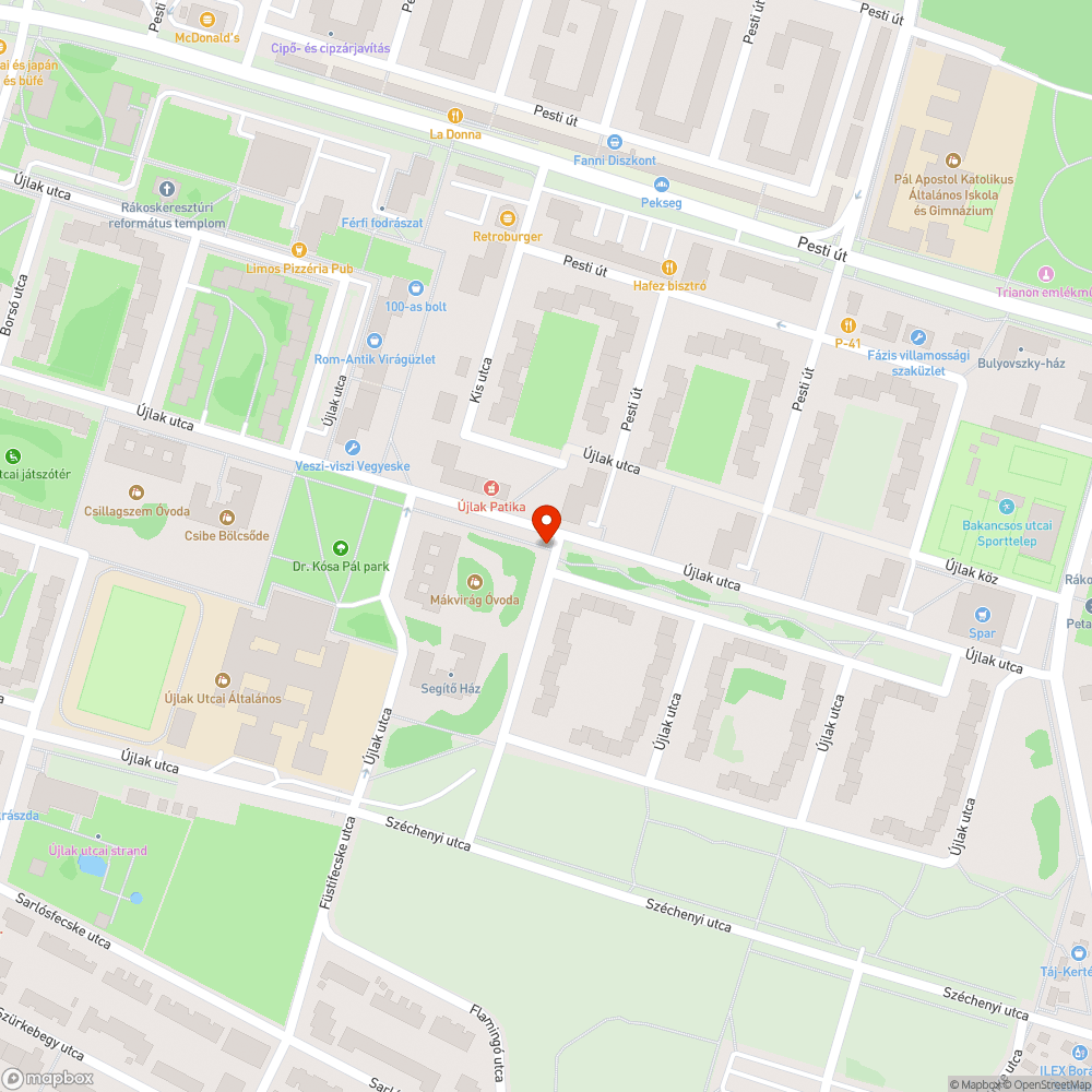 Elhagyott jármű, lejárt műszakival bejelentés helye