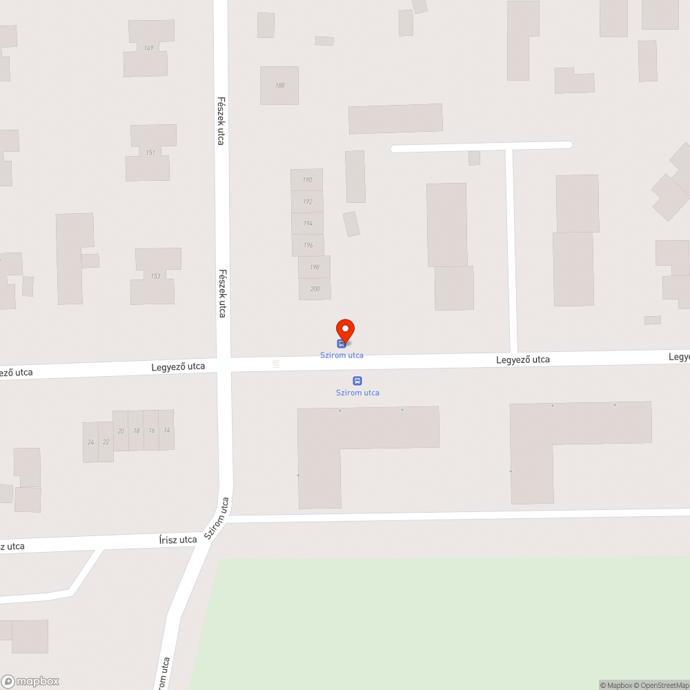 Kopott pad bejelentés helye