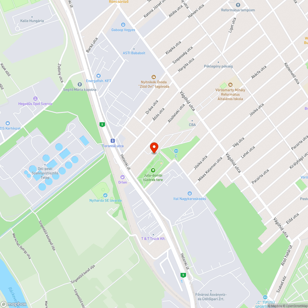 Gazos játszótér, homokozó bejelentés helye