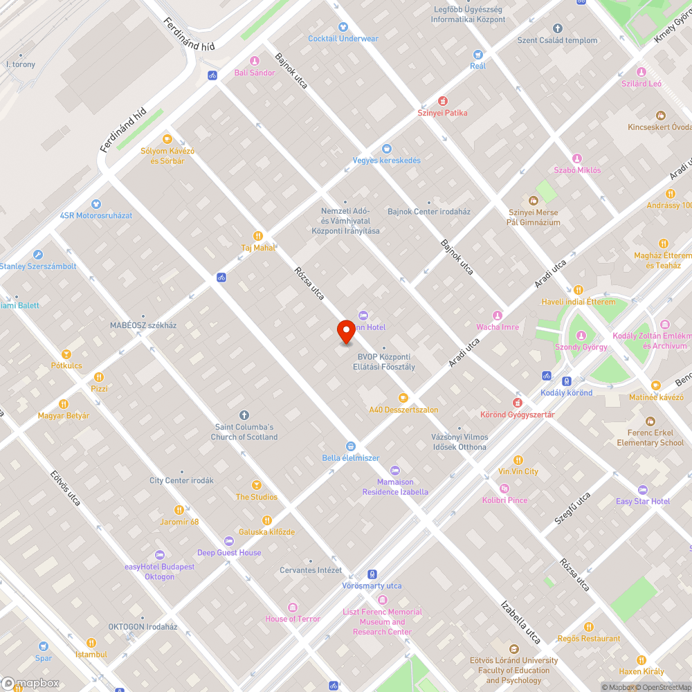 Kátyú az úttesten bejelentés helye