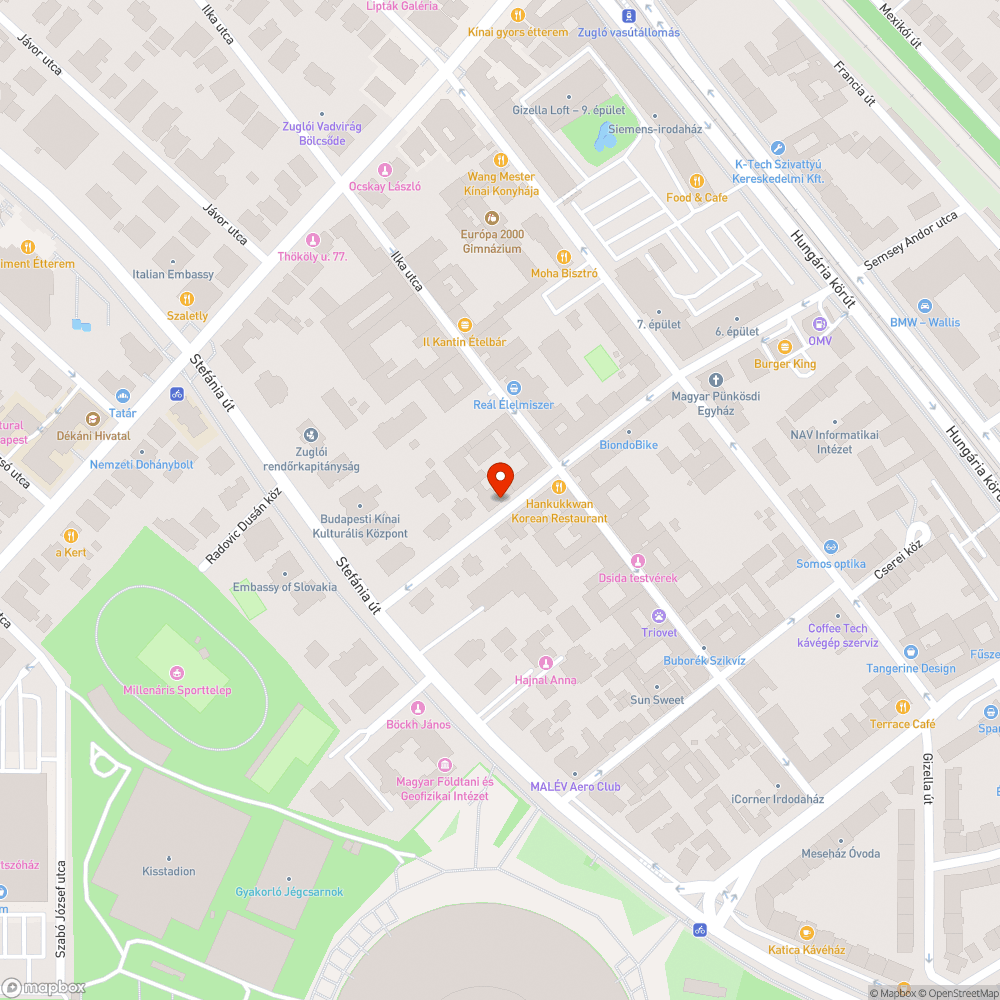 Elhalt és rossz állapotú fák a Semsey Andor utcában bejelentés helye