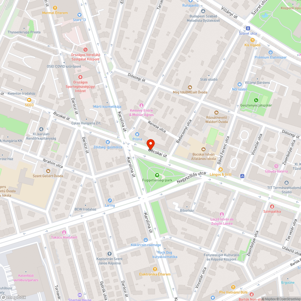 Fedlap matáv bejelentés helye