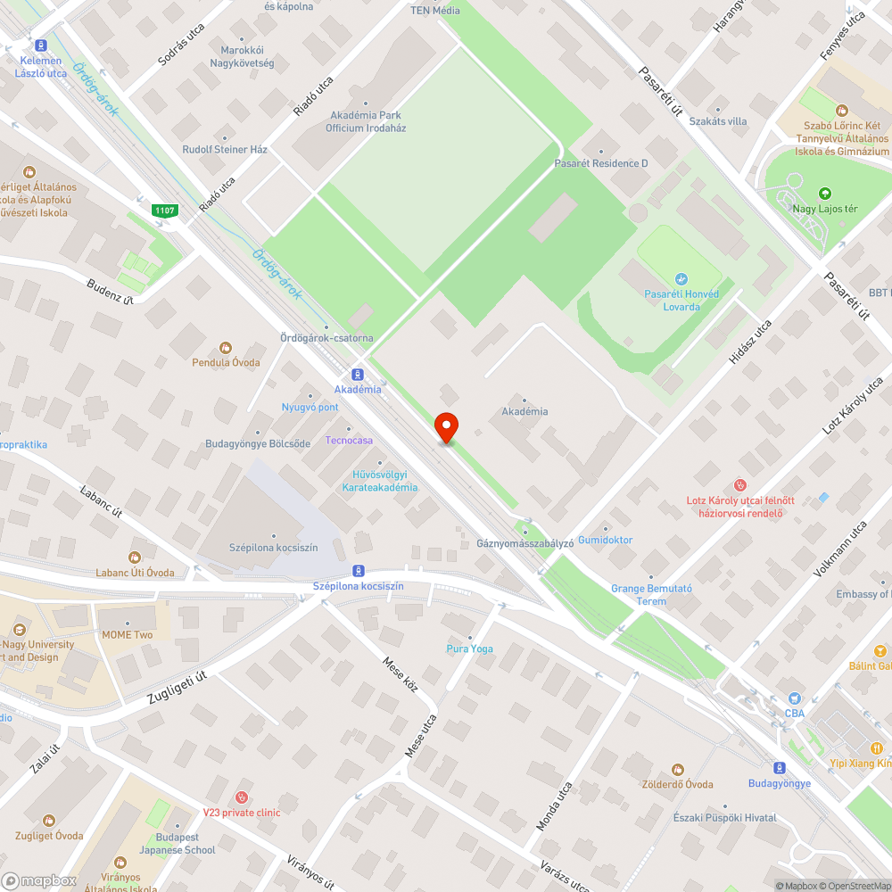 Itt hagyott furgon bejelentés helye