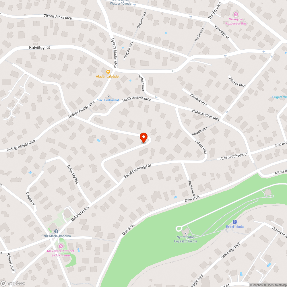 Zöldterületen parkolás bejelentés helye