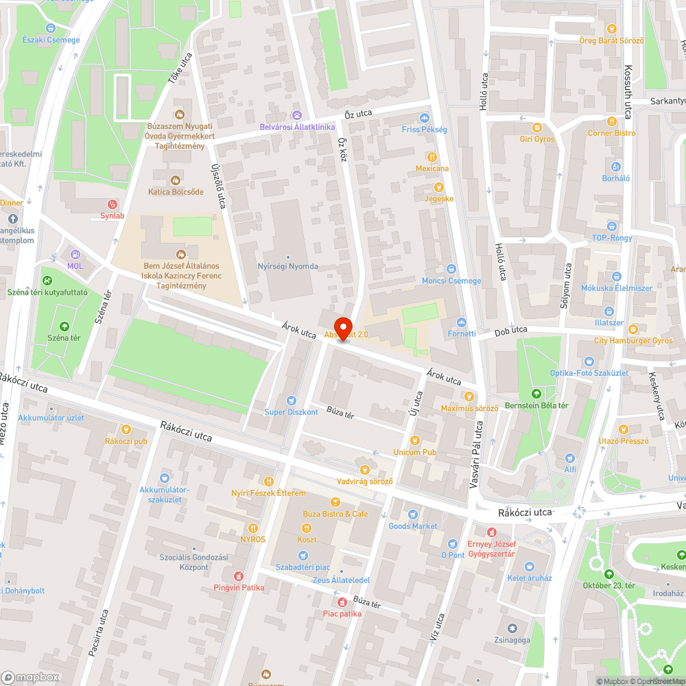 Zebra előtt parkolás bejelentés helye