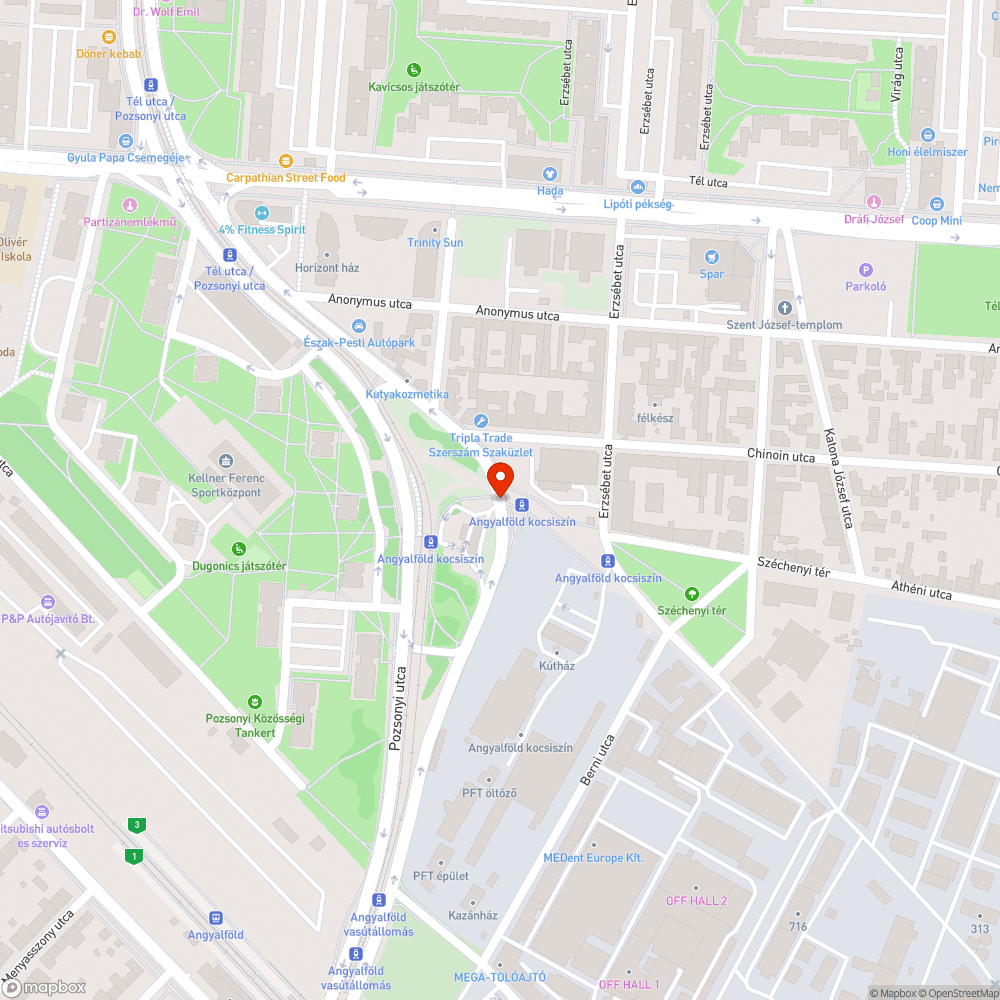 Zebra hiánya bejelentés helye