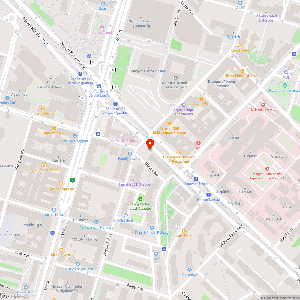 Kerékpár útra belógó növényzet bejelentés helye