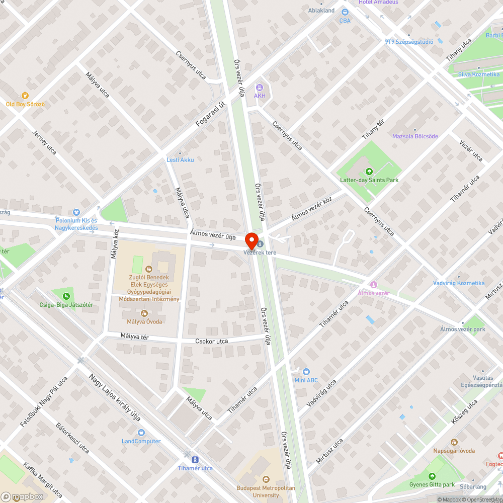 Teljesen eltömődött csatornaösszefolyó rács bejelentés helye