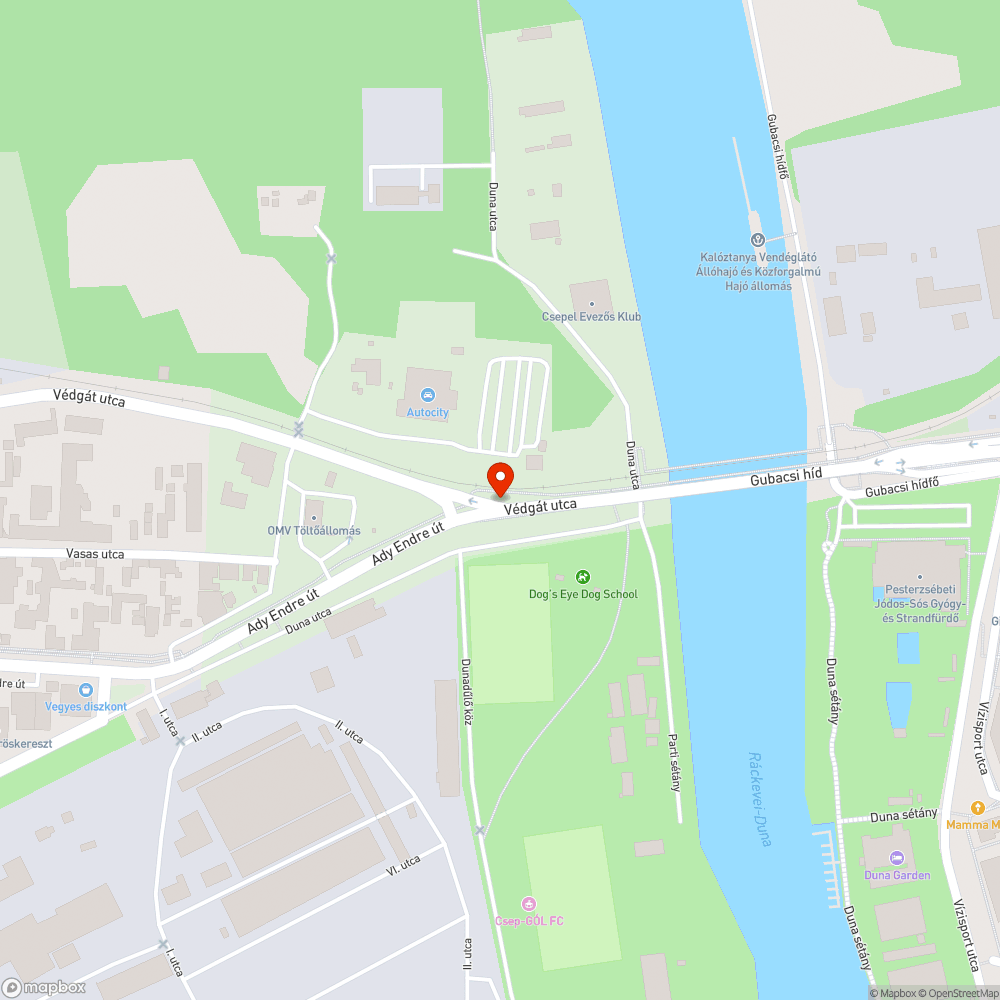 Gallyak felsővezeték között bejelentés helye