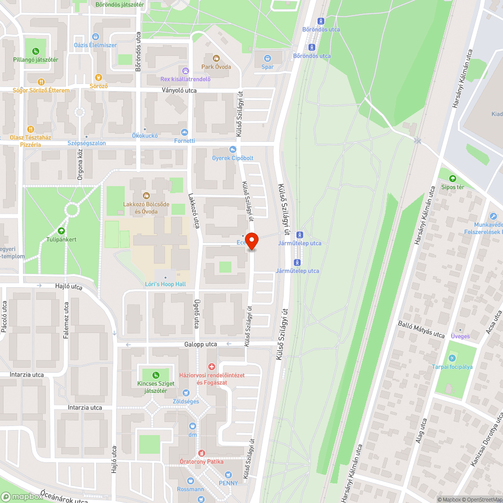 Hézagok a járdán bejelentés helye