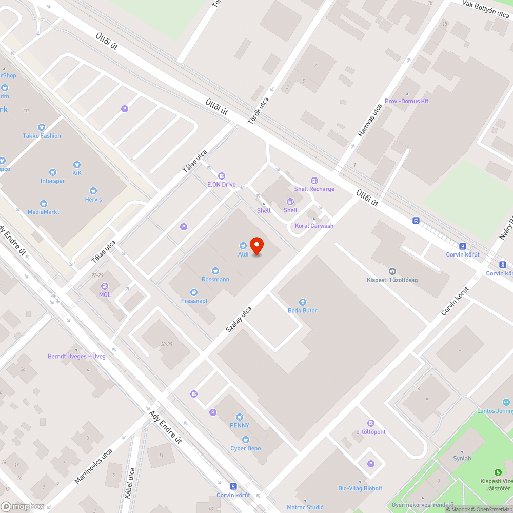 Szemetes kukák, zacskók bejelentés helye