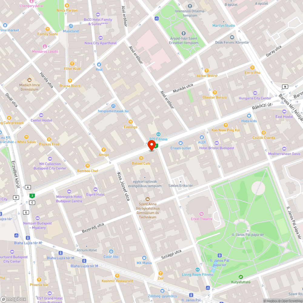 Megsüllyedt fedlap bejelentés helye