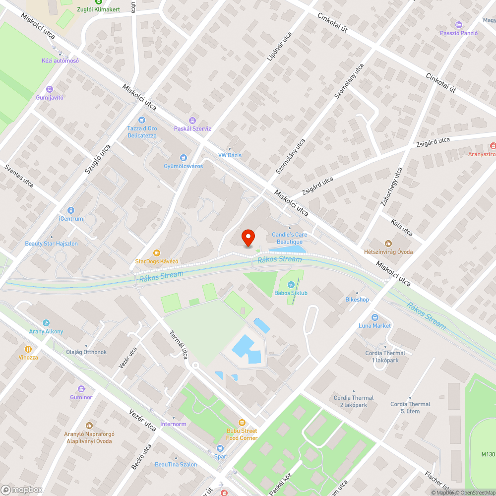 Feldőlt és megdőlt utcai szemetes bejelentés helye