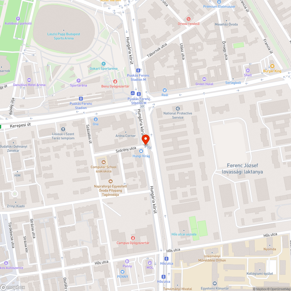 Halvány, elfordulófélben levő kerékpároslámpa bejelentés helye