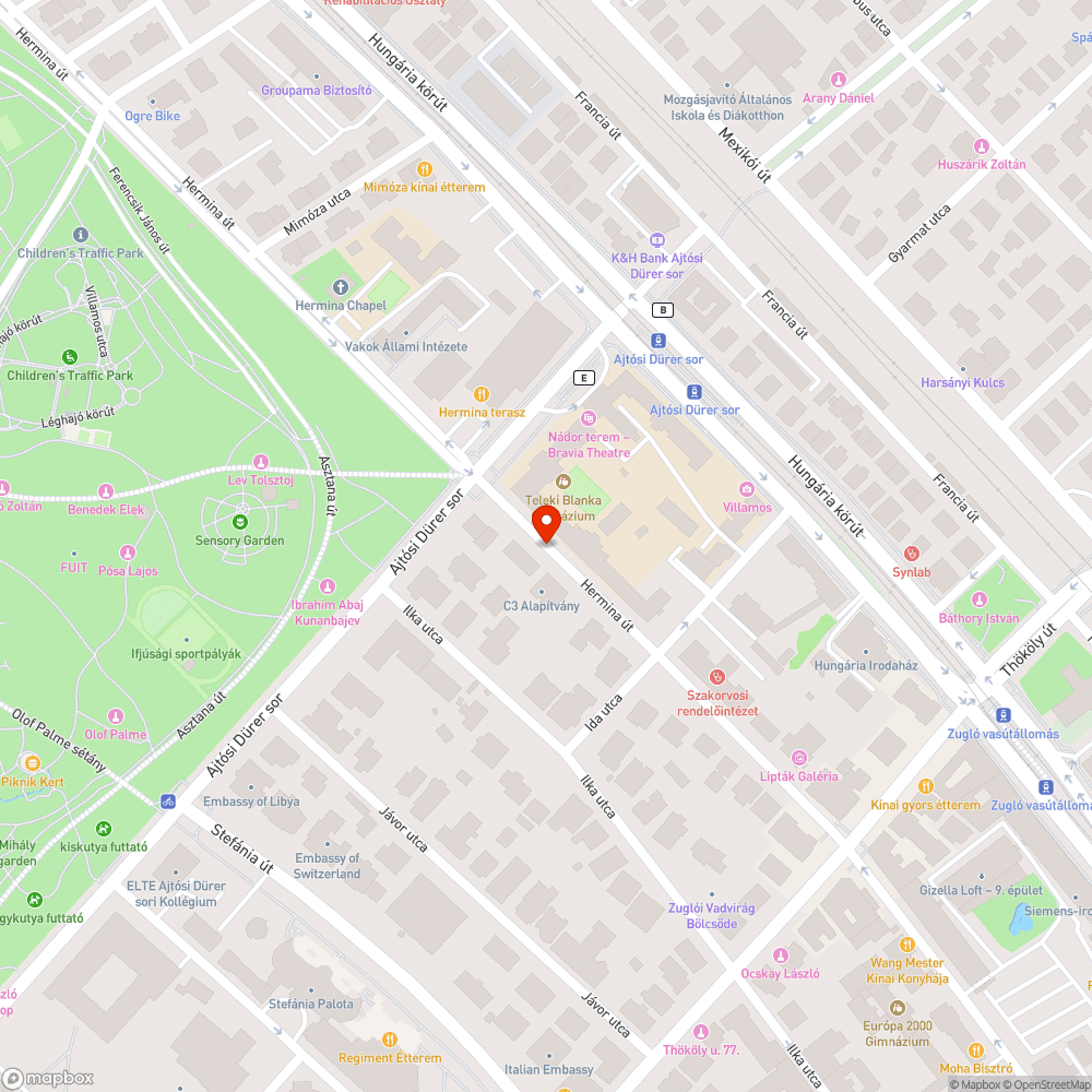 Megsüllyedt fedlap bejelentés helye