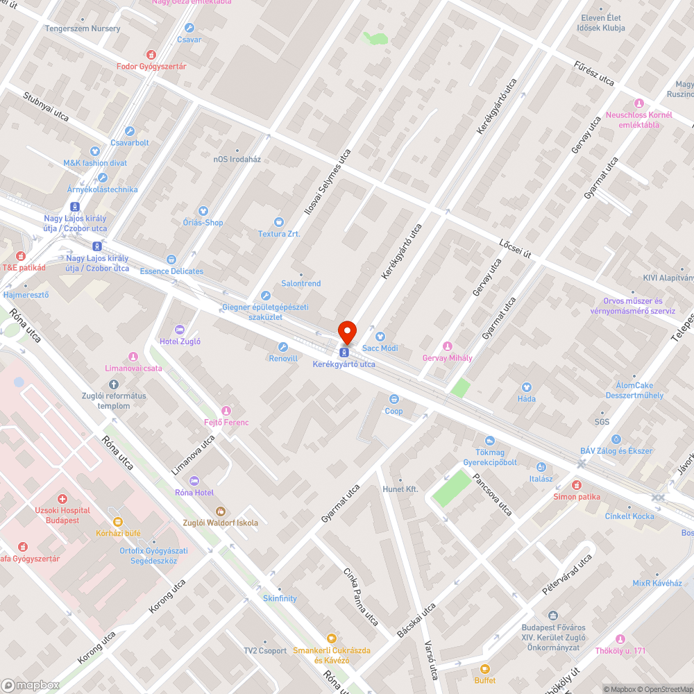 Lekopott pad bejelentés helye