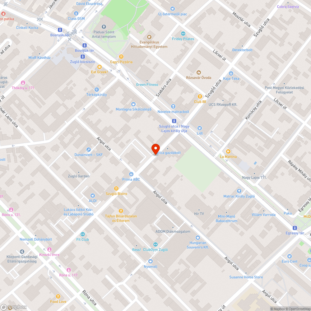 Balesetveszélyes fa bejelentés helye