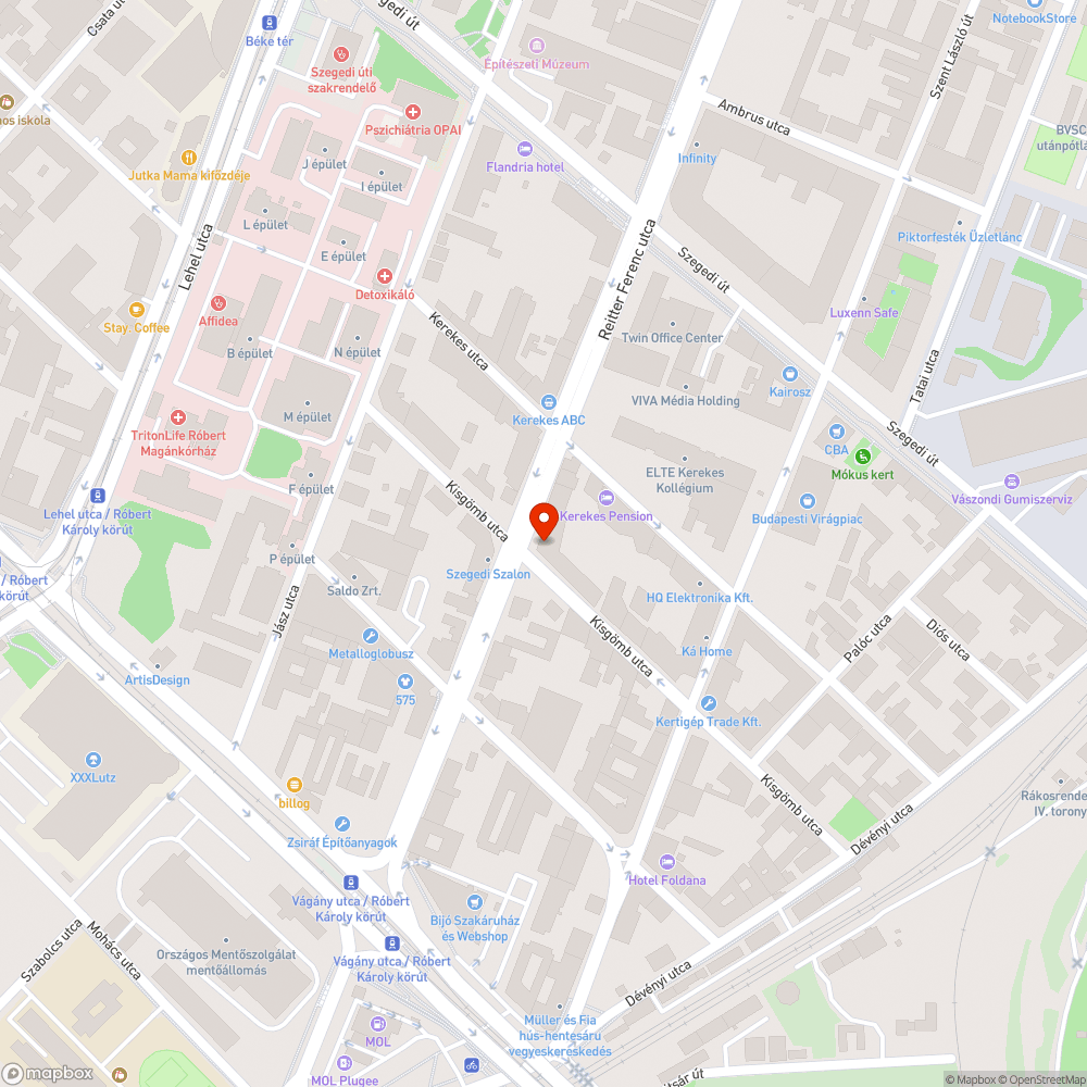 Letört faág bejelentés helye