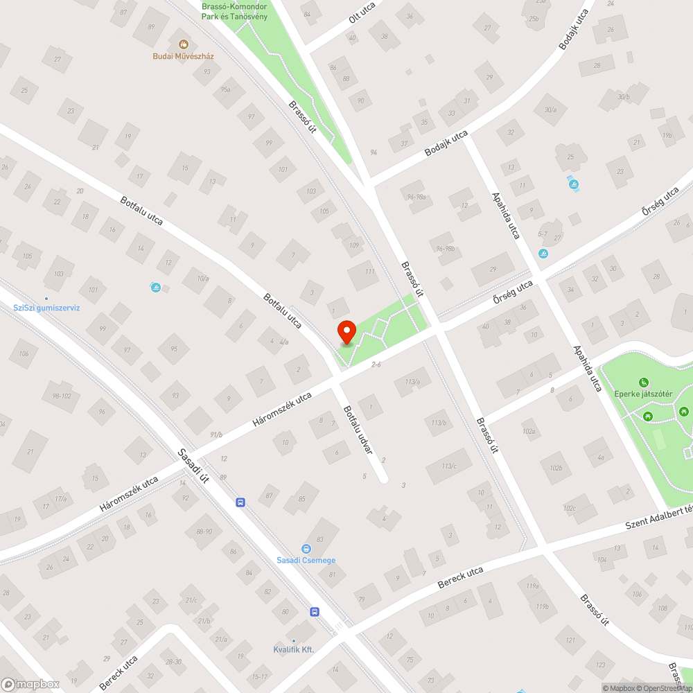 Sérült fedlap és keret bejelentés helye