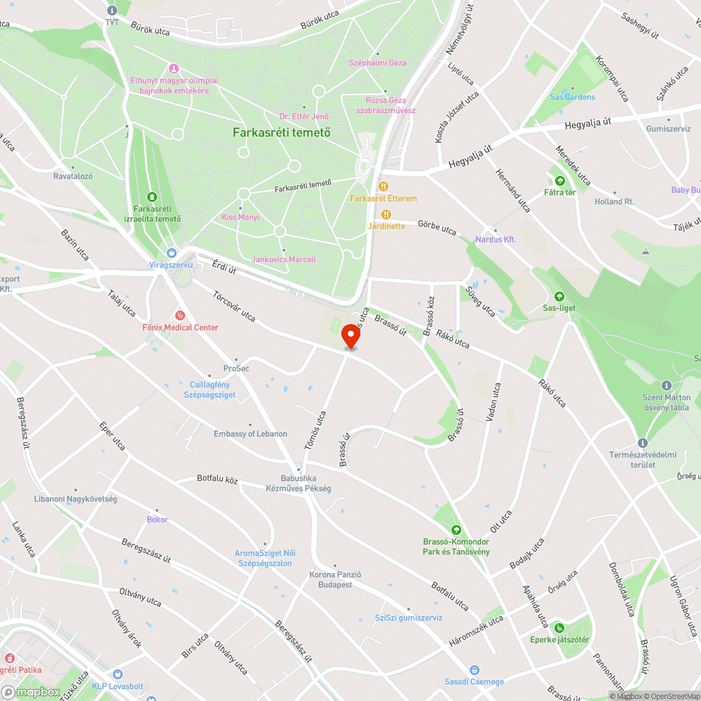 Sérült sarok bejelentés helye