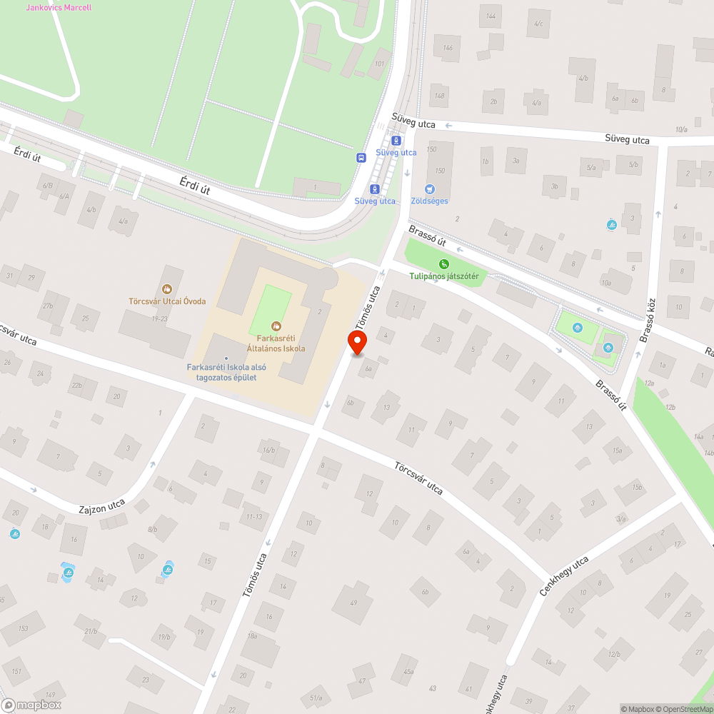 Sérült fedlap bejelentés helye