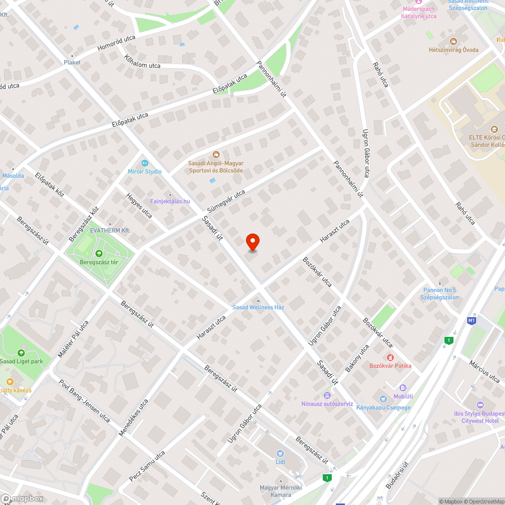 Sérült járda bejelentés helye