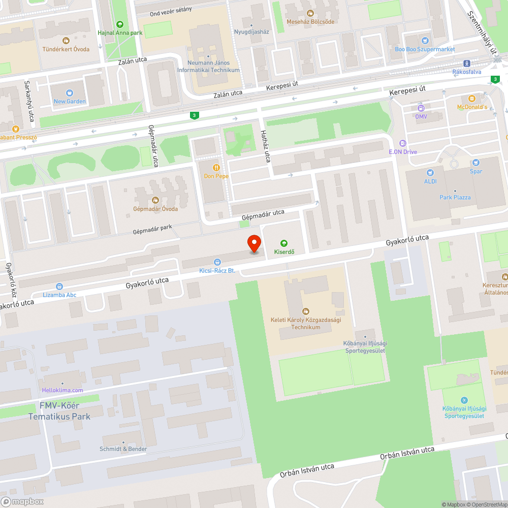 Középen hiányos közműfedlap 2 bejelentés helye