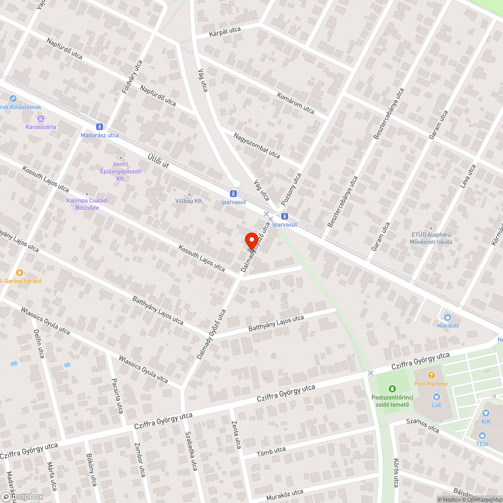 Ismeretlen beton közműfedelek széle összetört bejelentés helye