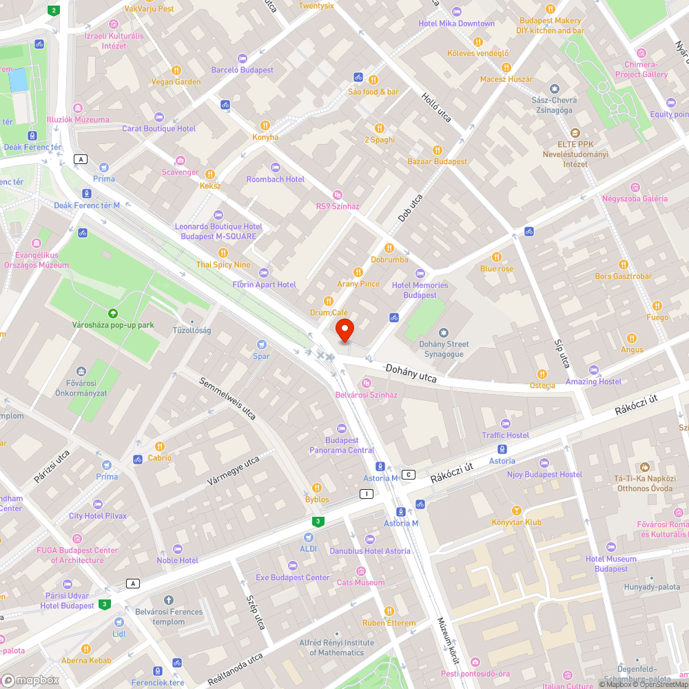 Tönkrement járdaburkolat bejelentés helye