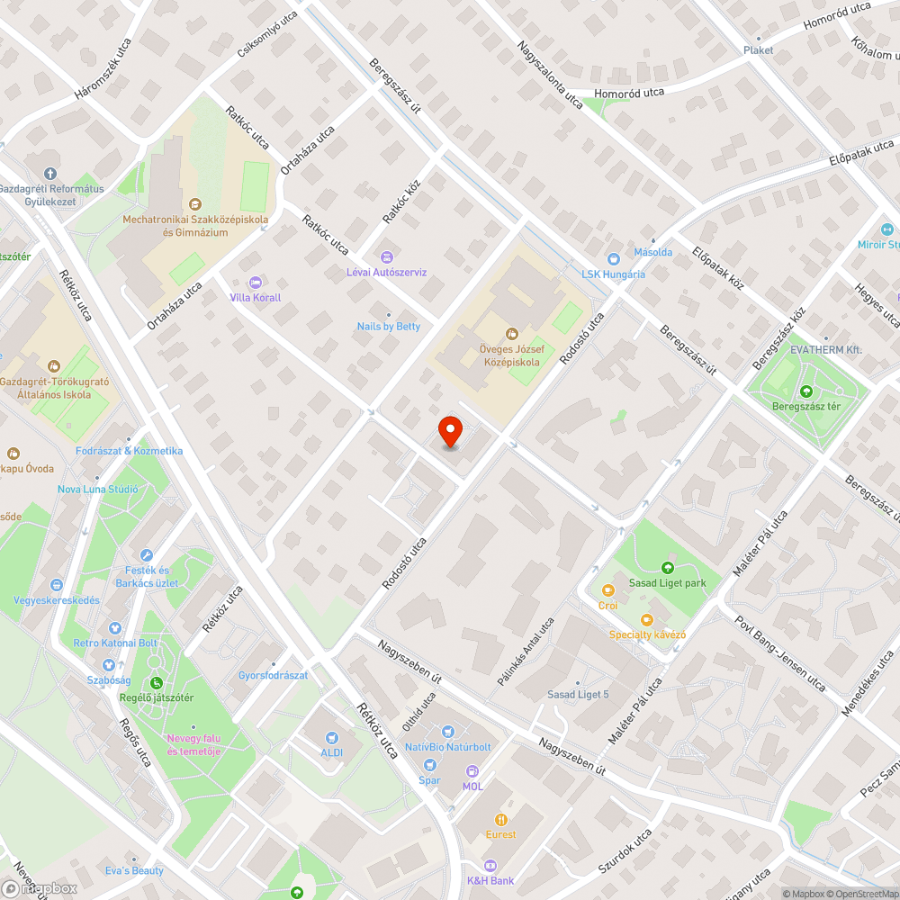 Sérült keret bejelentés helye