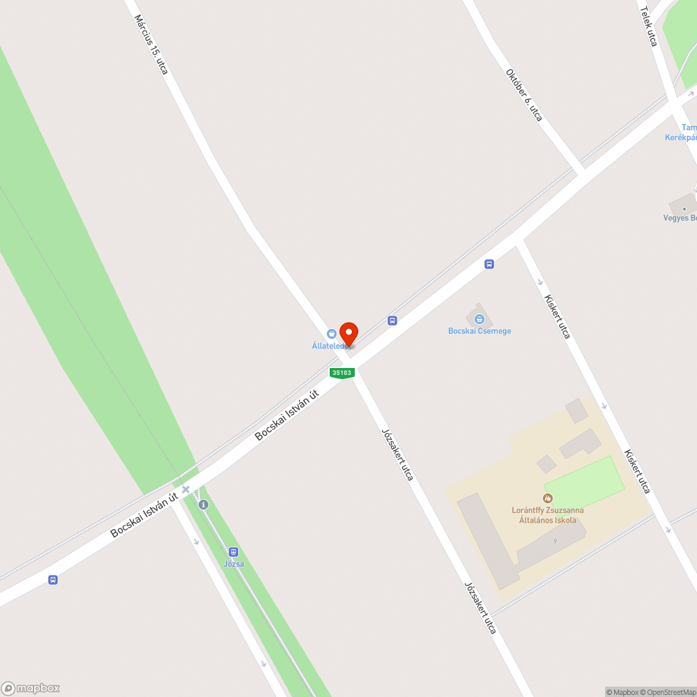 Levált a matrica a tábláról bejelentés helye