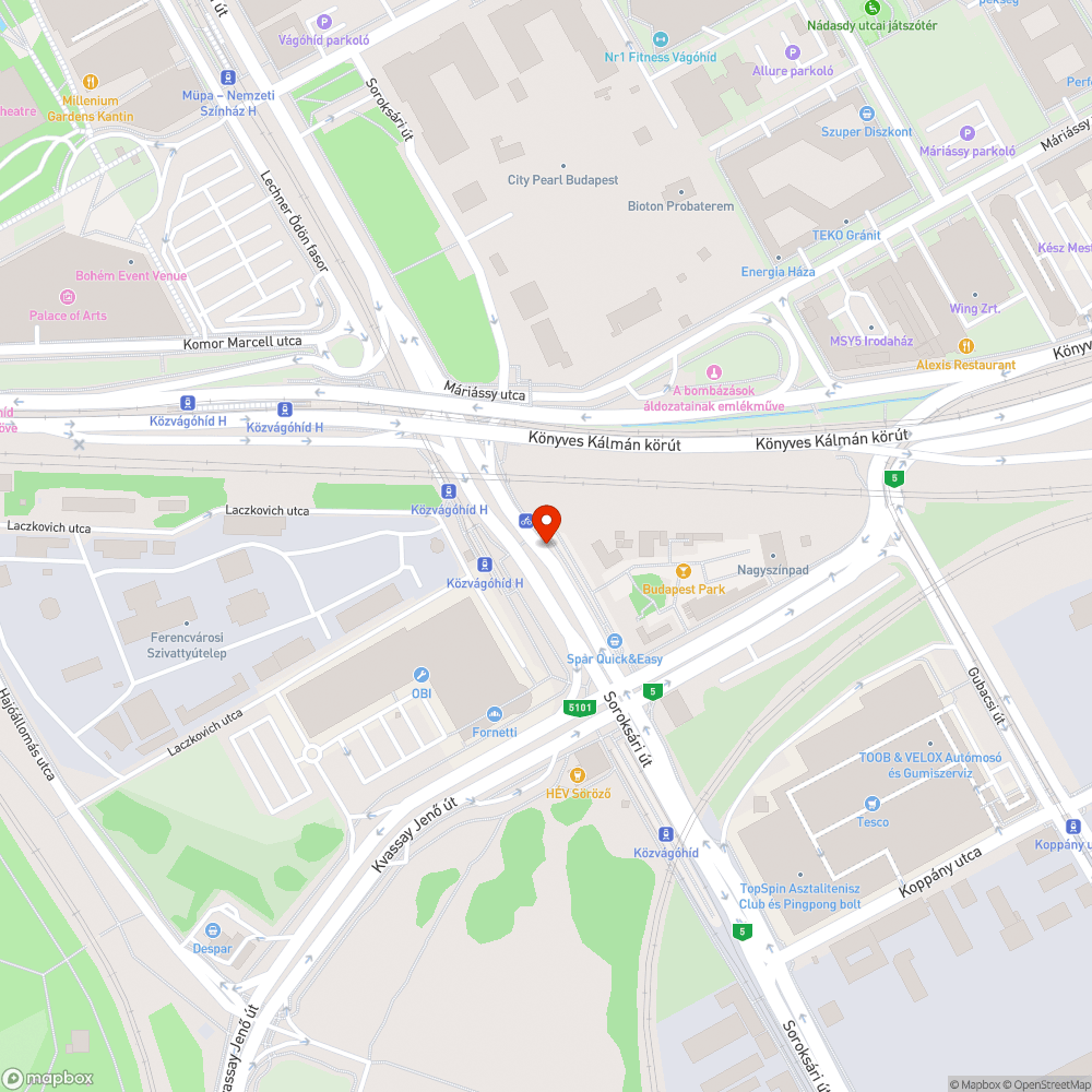 Megdöntött tábla bejelentés helye