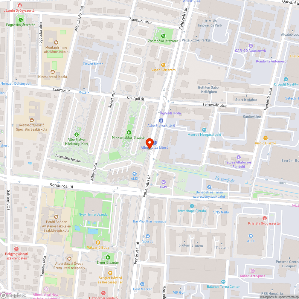 Bálványfa bejelentés helye