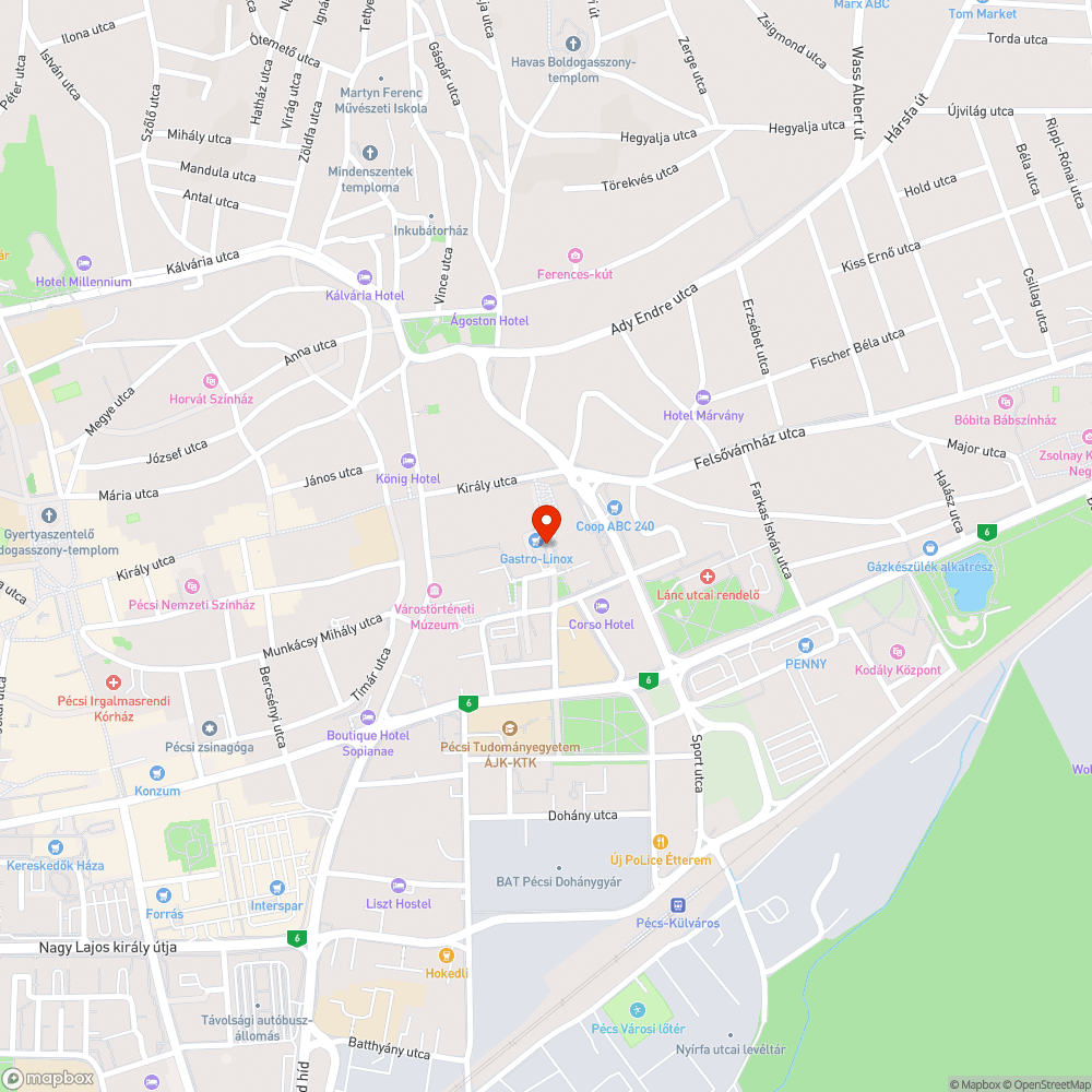 Kiszáradó fiatal fák a Búza téren bejelentés helye