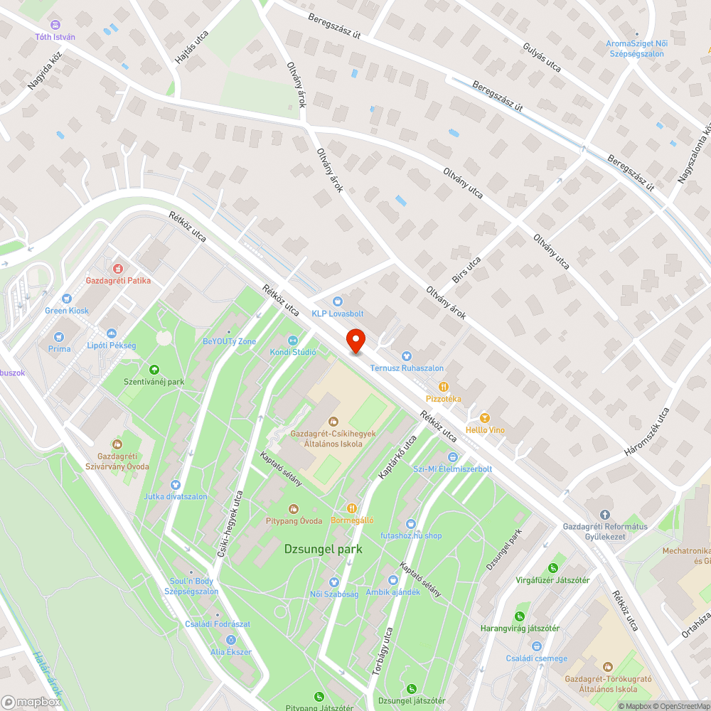 Elhagyott autók bejelentés helye