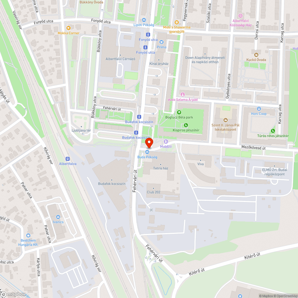 A járda nem parkoló bejelentés helye