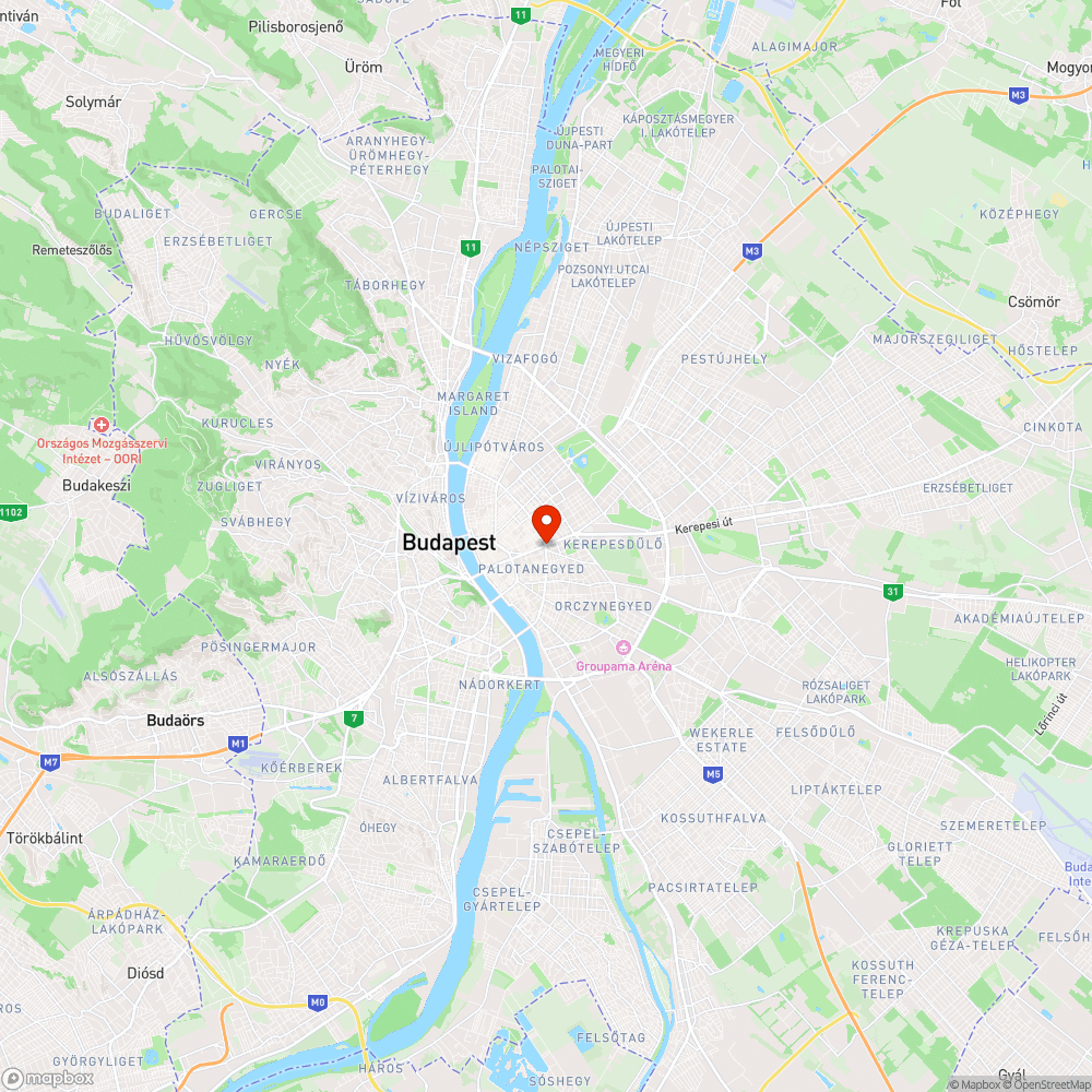 Balesetveszélyes kerékpársáv bejelentés helye