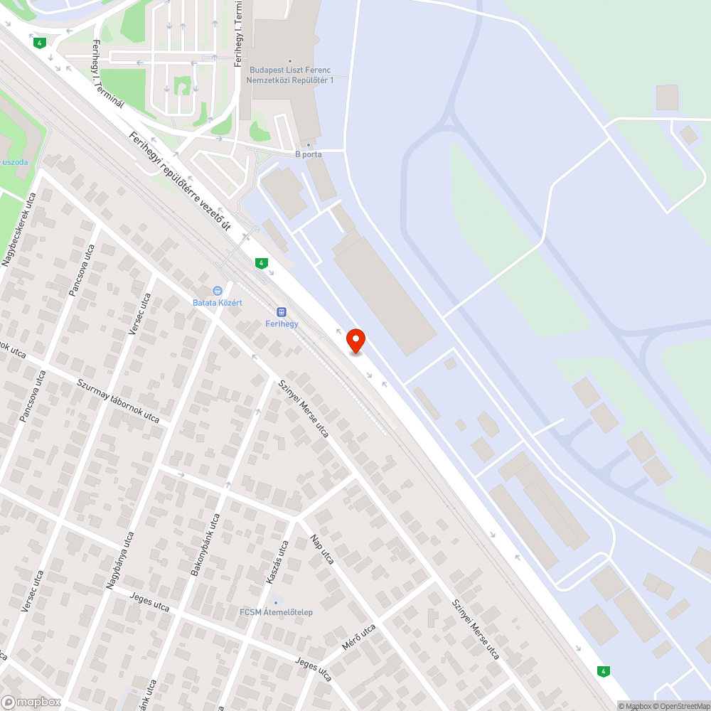 járhatatlan szervízút bejelentés helye