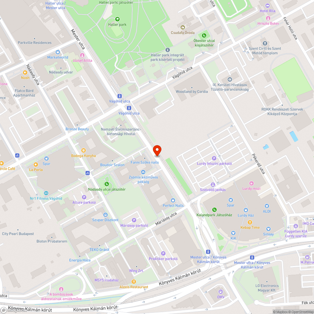 Szemetes utca bejelentés helye