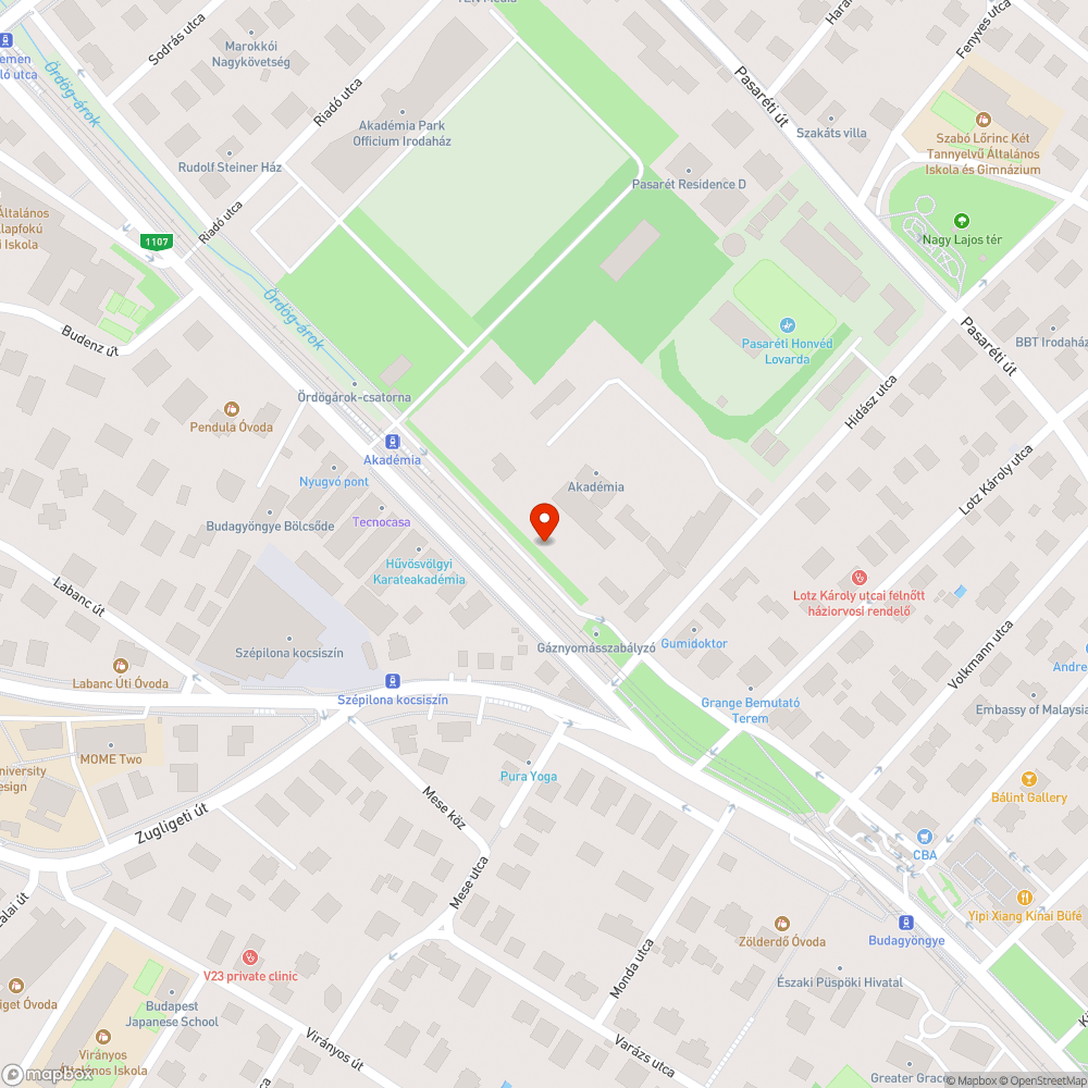 P+R parkolóban hagyott roncs bejelentés helye