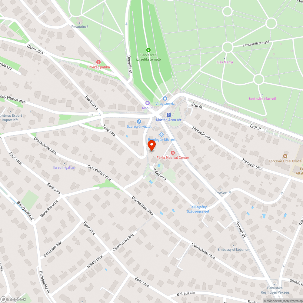 Sérült keret bejelentés helye