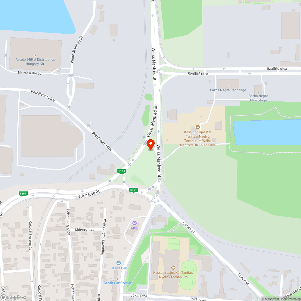 Corvin csomópont és környékén nincs közvilágítás bejelentés helye