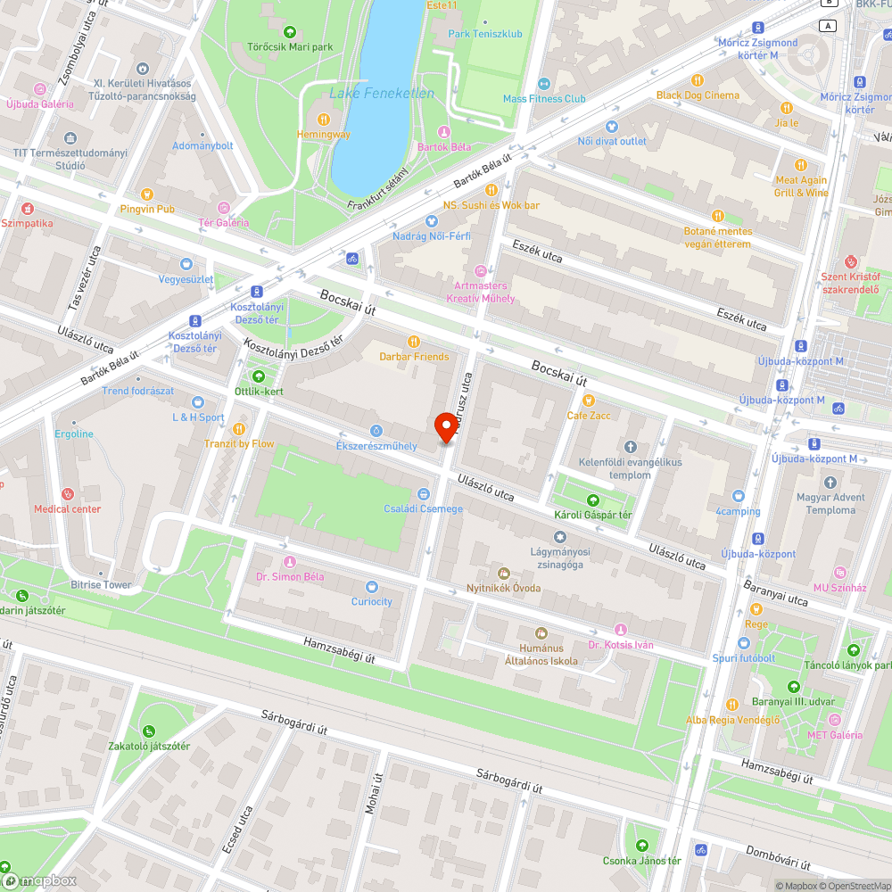 Graffitis közműszekrény 2. bejelentés helye