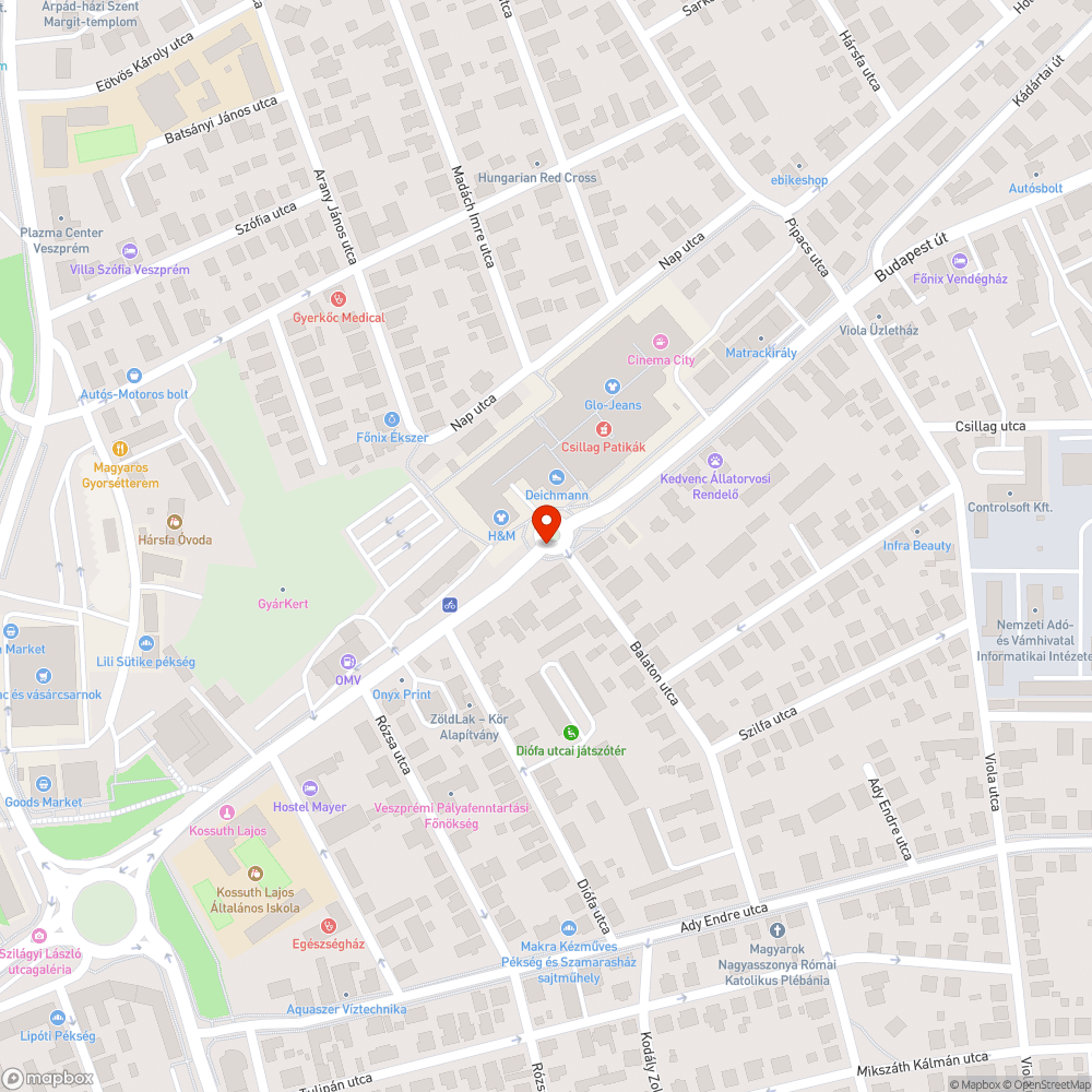 Hiányzó szemetes Veszprémben bejelentés helye