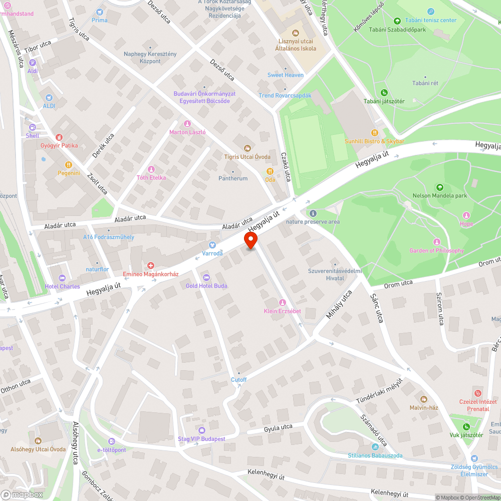 Illegális szemétlerakás bejelentés helye