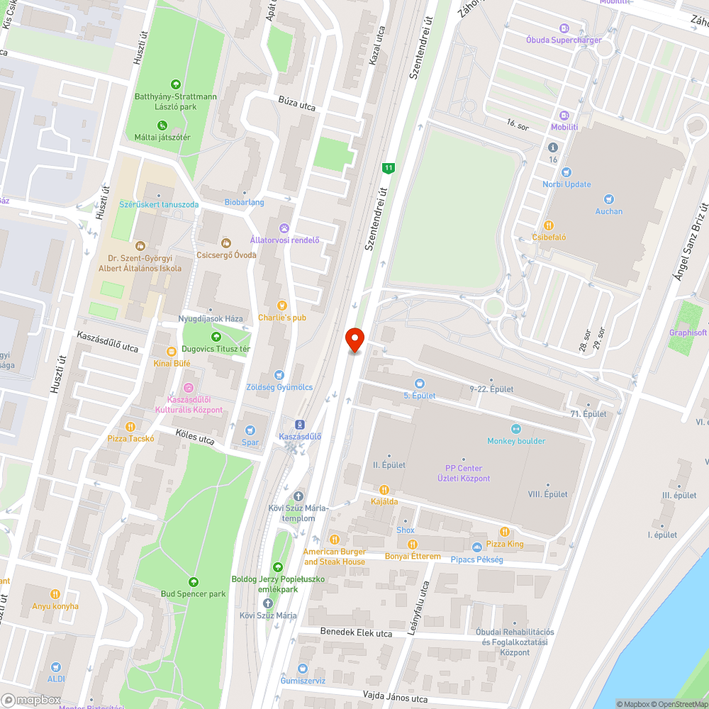 Szétesett tábla bejelentés helye