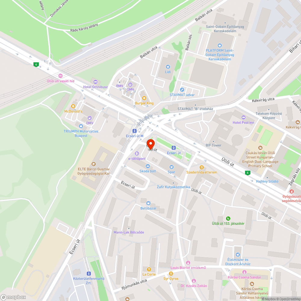 Elfordult és elhajlott táblák bejelentés helye