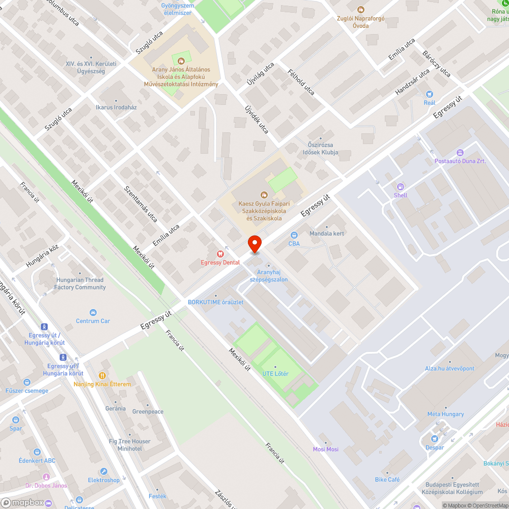 A Törökőr utcai trolibusz megállójában a pad festése lekopott bejelentés helye