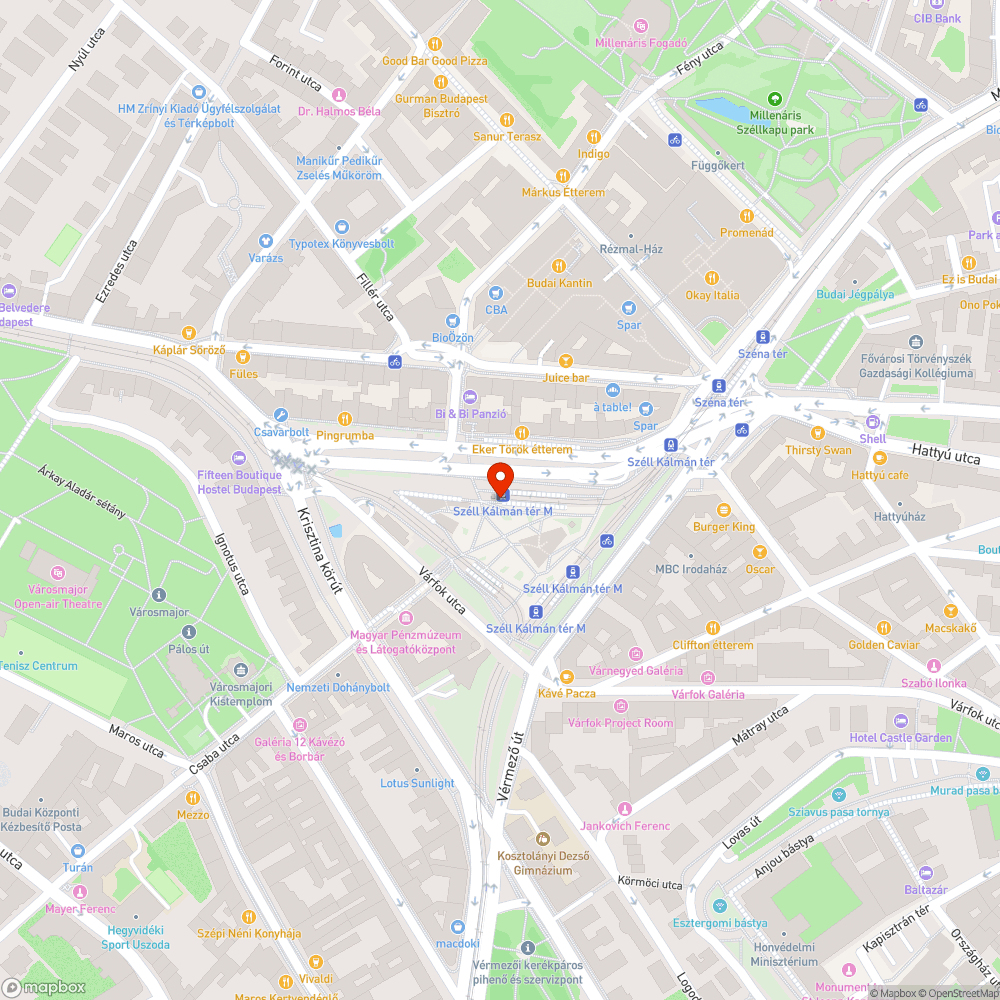 Leszakadt pad bejelentés helye