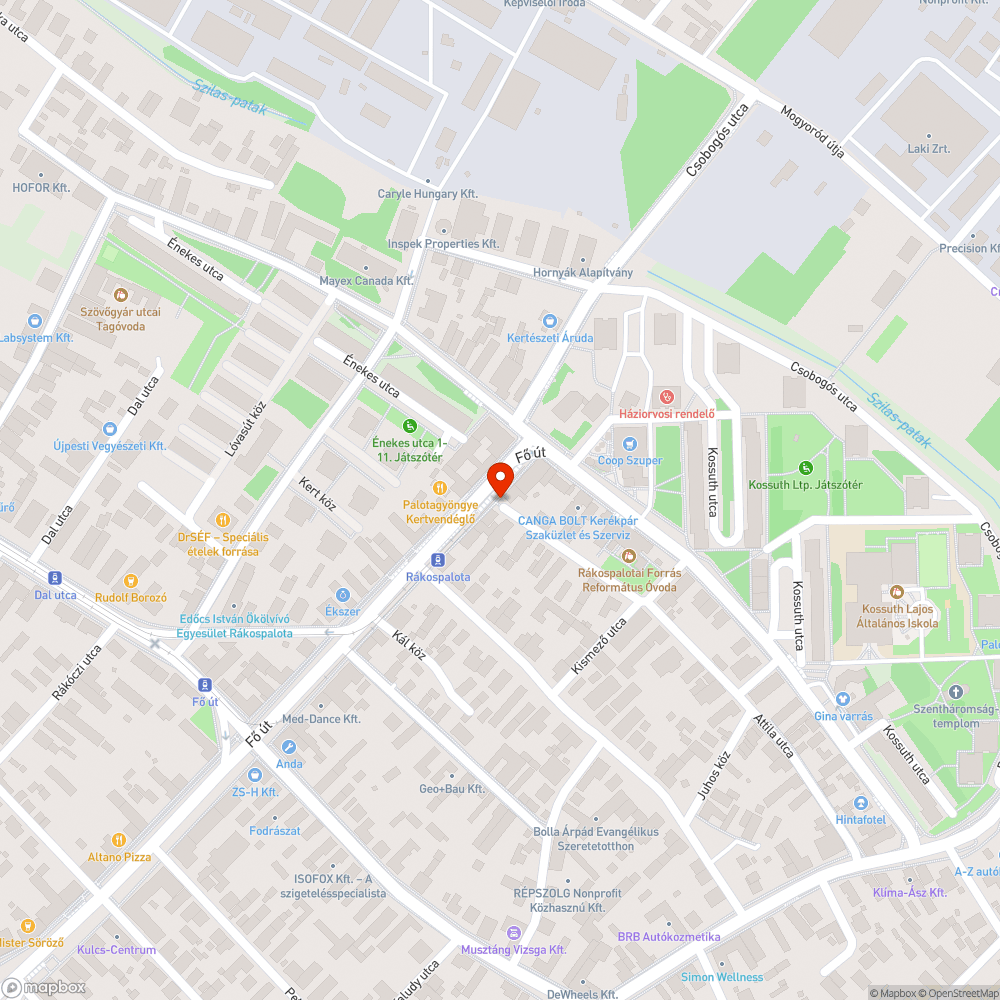 Szemétkupac bejelentés helye